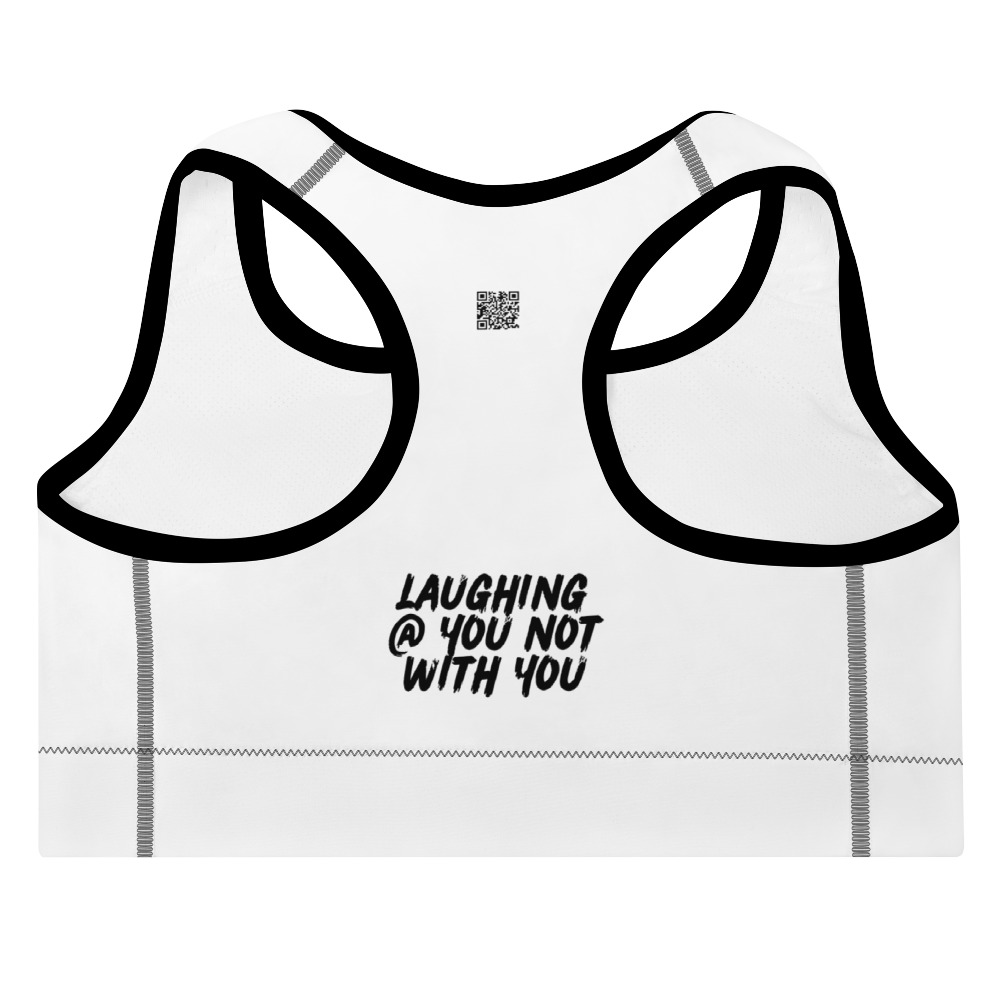 Women's Sports Bra - The LoL Sports Bra Vol. I (White) - Premium Quality Activewear