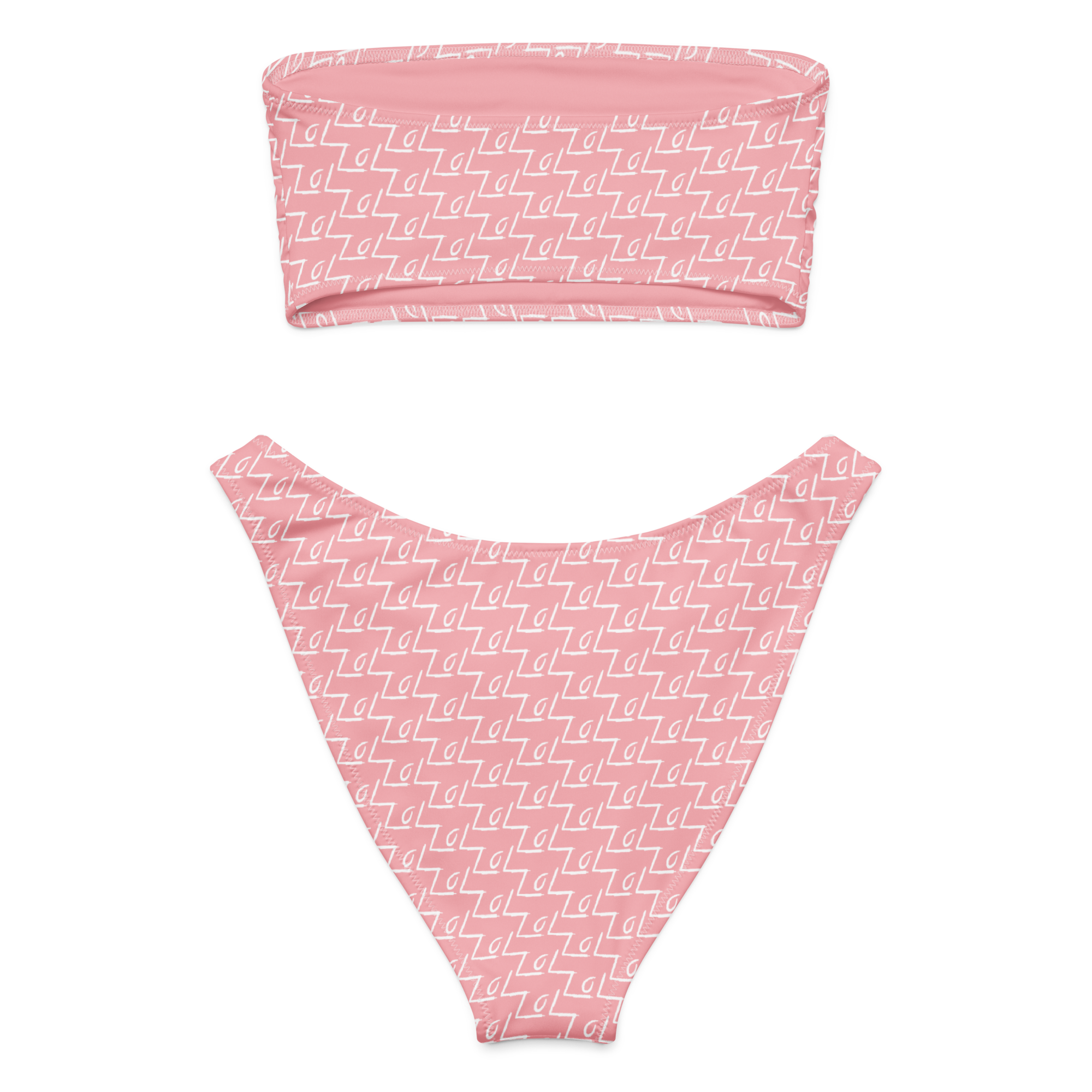The LoL Bandeau Bikini (Pink)