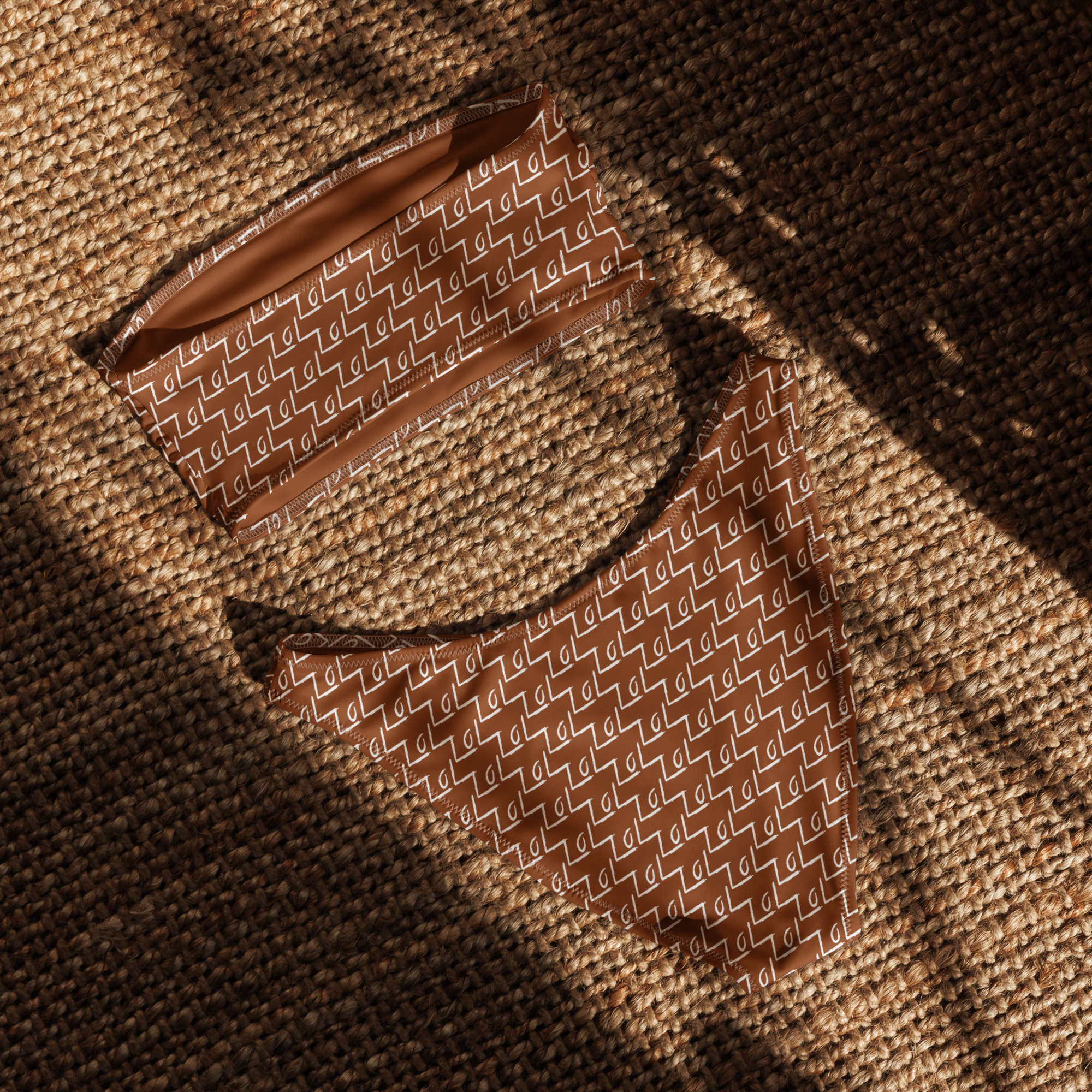 The LoL Bandeau Bikini (Brown)