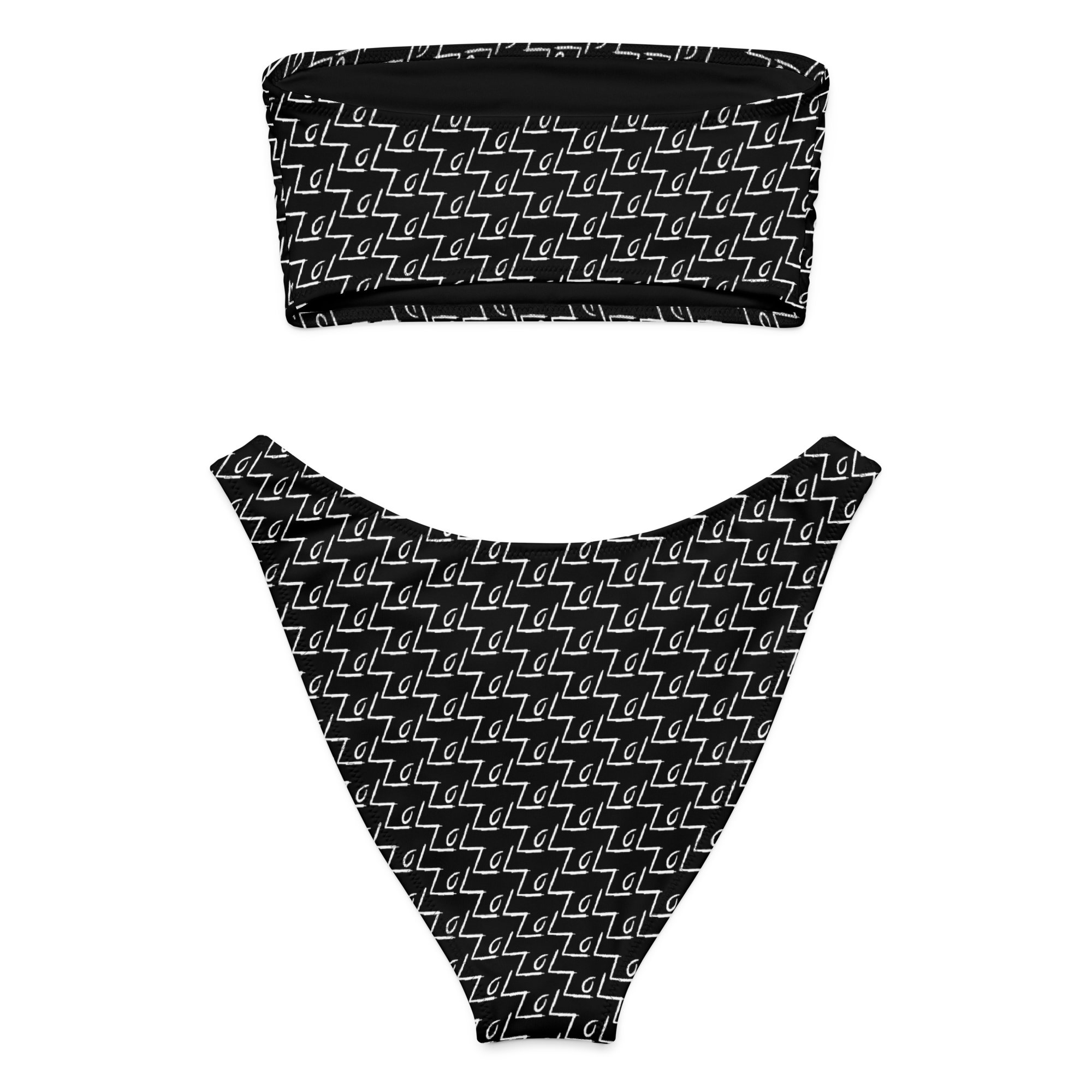The LoL Bandeau Bikini (Black)