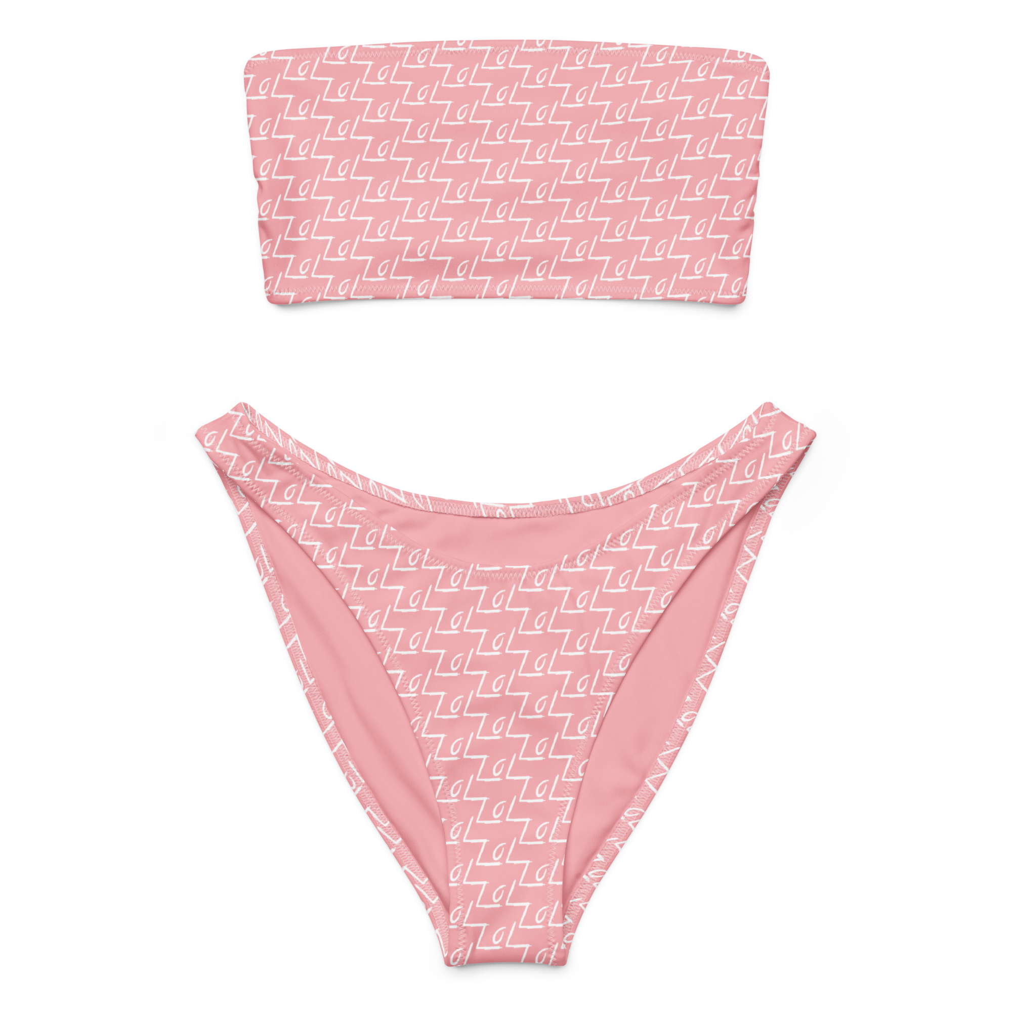 The LoL Bandeau Bikini (Pink)