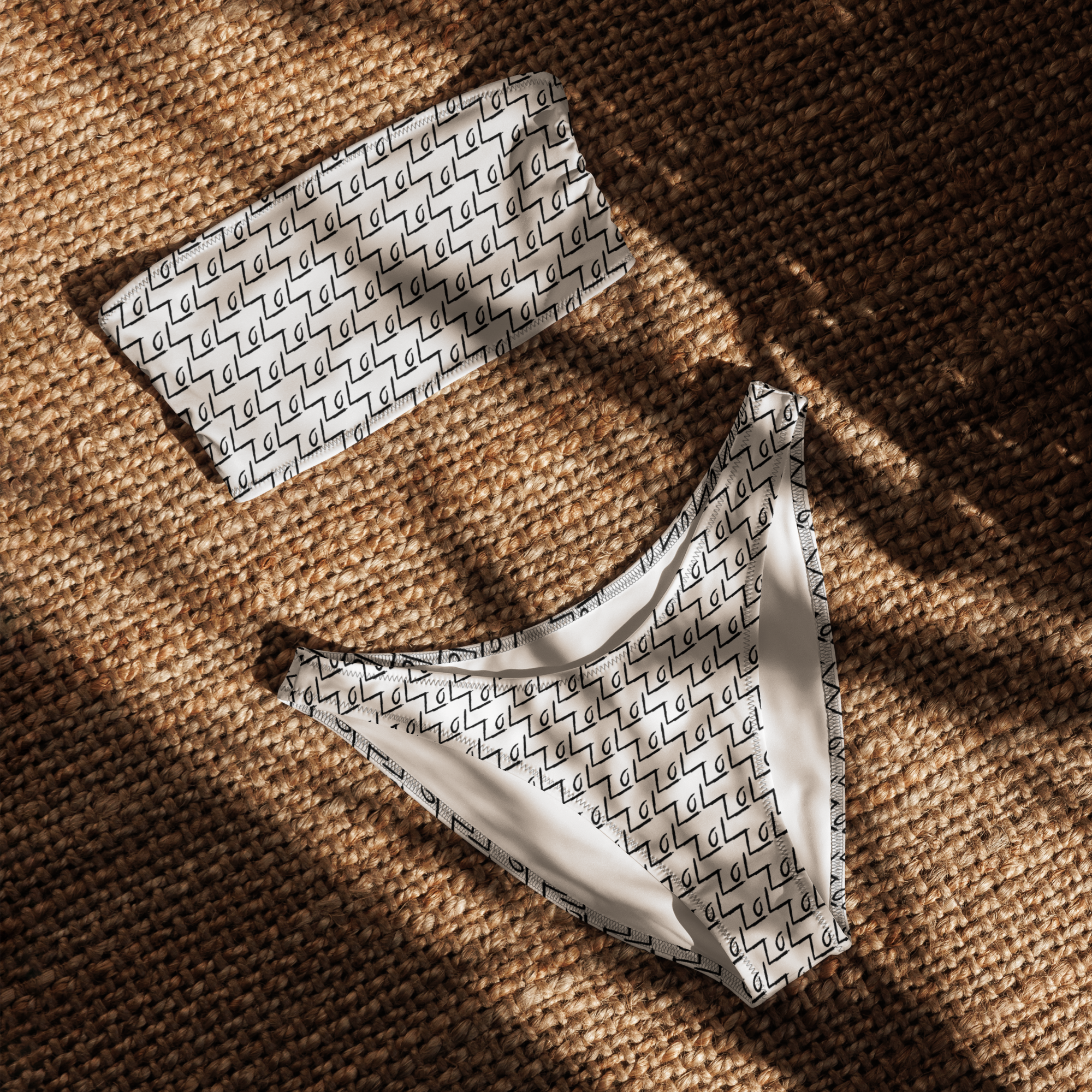 The LoL Bandeau Bikini (White)