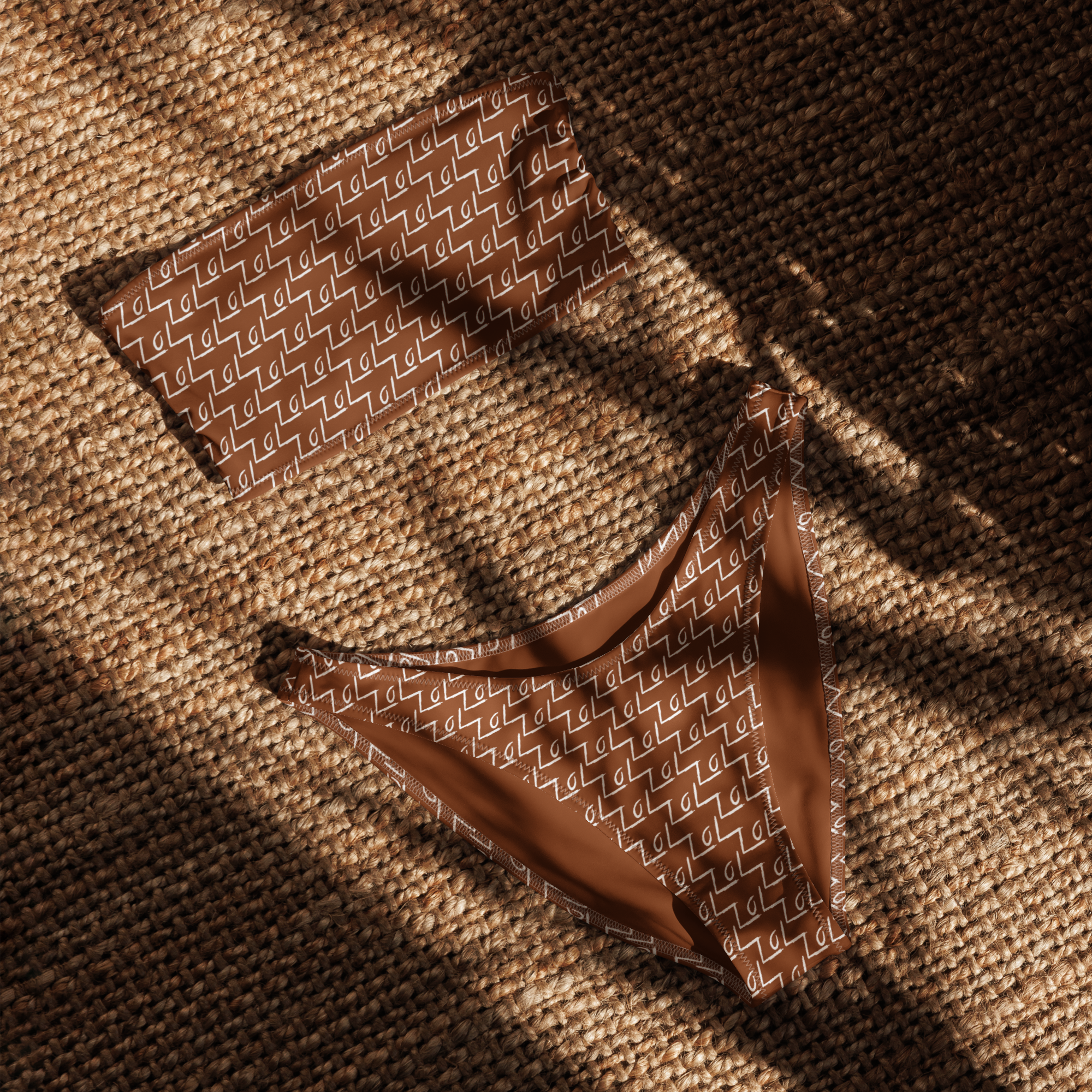 The LoL Bandeau Bikini (Brown)