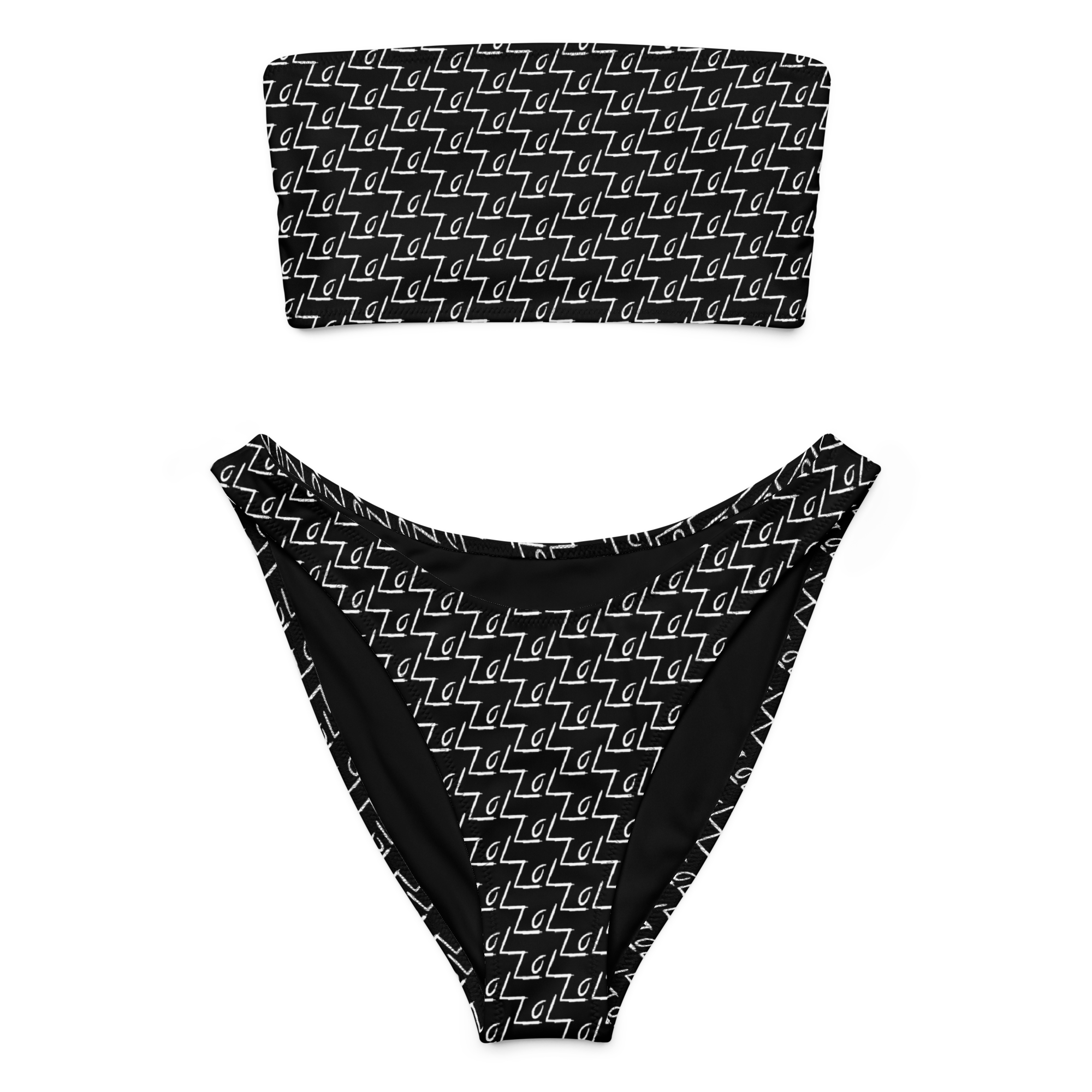 The LoL Bandeau Bikini (Black)