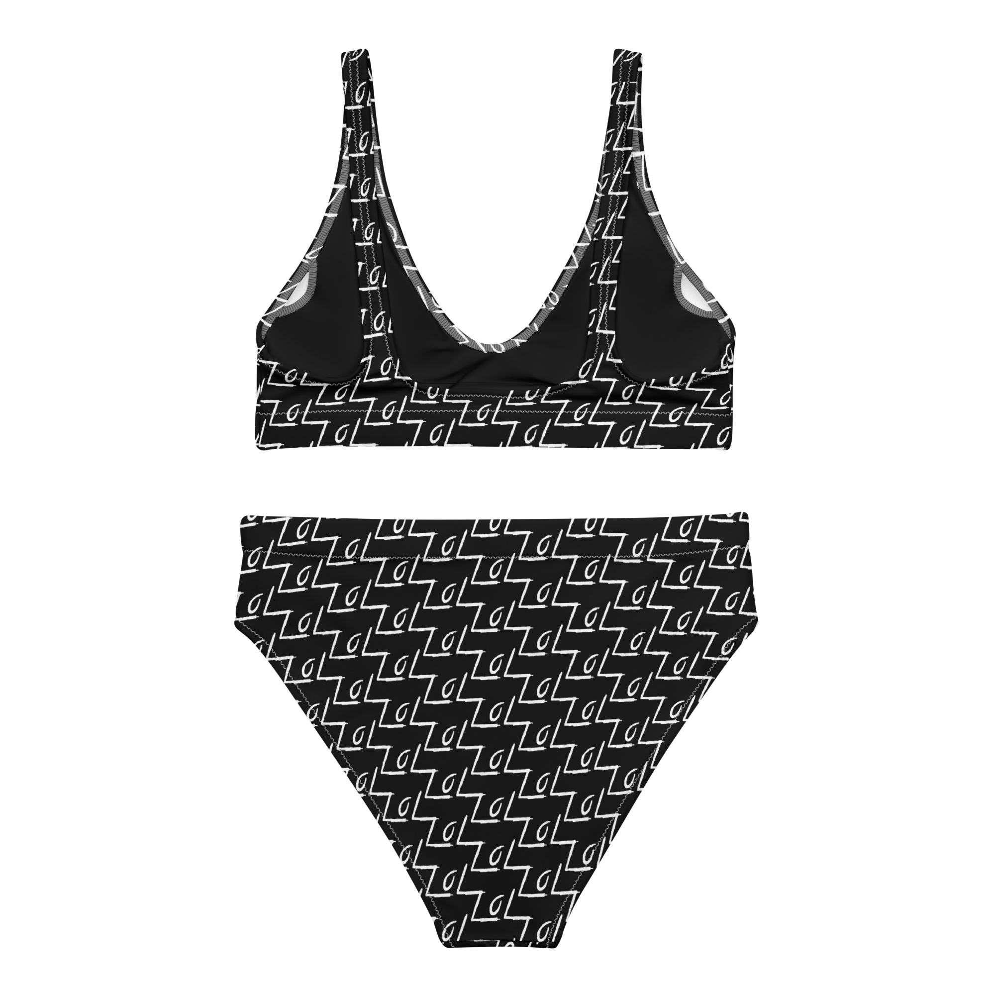 The LoL High-Waisted Bikini (Black)