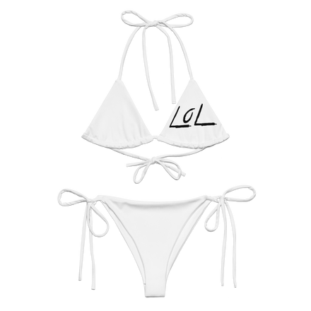 Women's Bikini - The LoL Bikini Vol. I (White) - Comfortable and Stylish Swimwear for Women