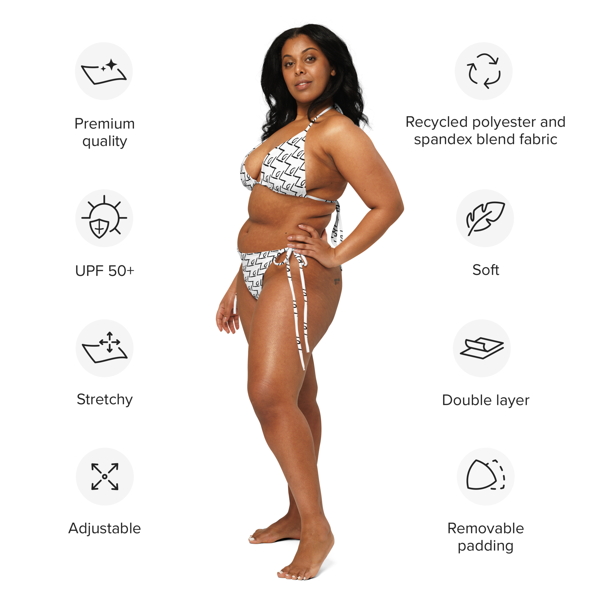 The LoL String Bikini Vol. II (White)