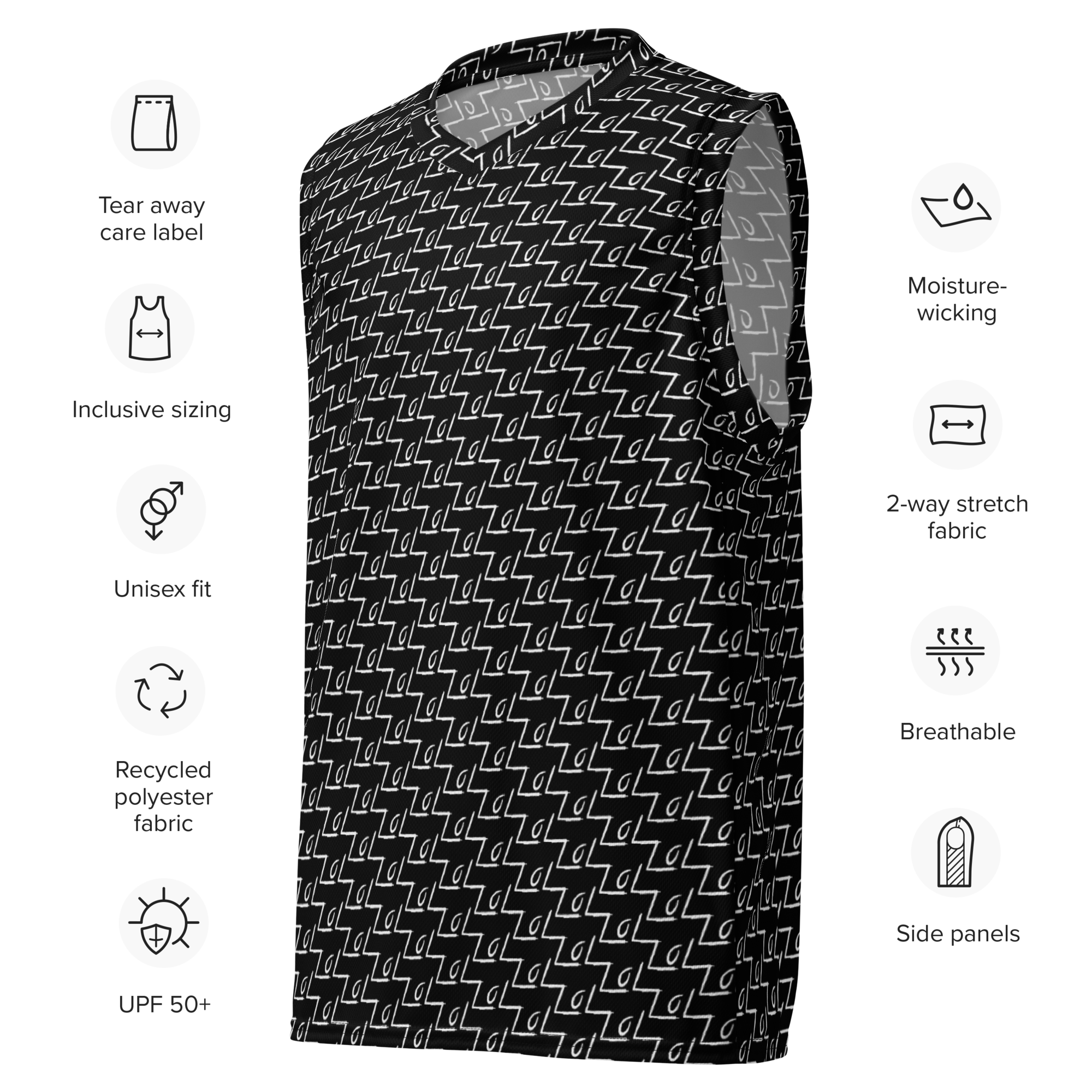 The LoL Basketball Jersey (Black)