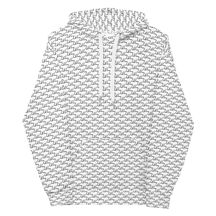 ( BUY 1-2 SIZES UP ! ) Men's Unisex Hoodie - The LoLoL Pullover Hoodie Vol. II (White)