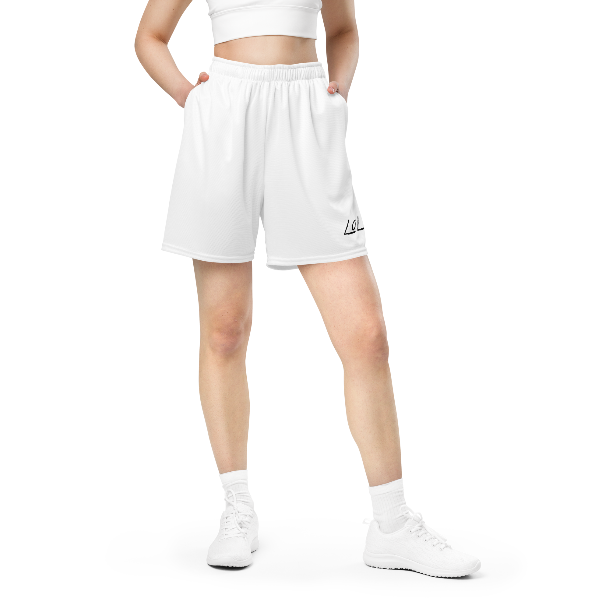 The LoL Basketball Shorts Vol. I (White)