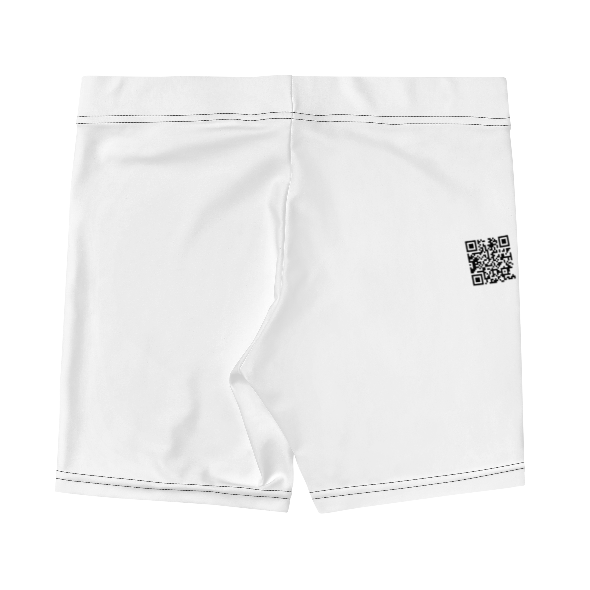 Women's Yoga Shorts - The LoL Yoga Shorts Vol. I (White) - Premium Quality Activewear