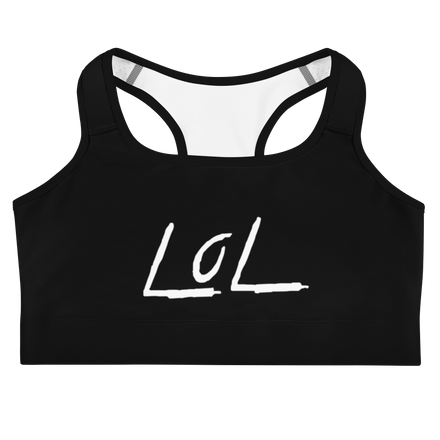 The LoL Sports Bra Vol. II (Black) – Performance Streetwear for the LegendofLinc Lifestyle