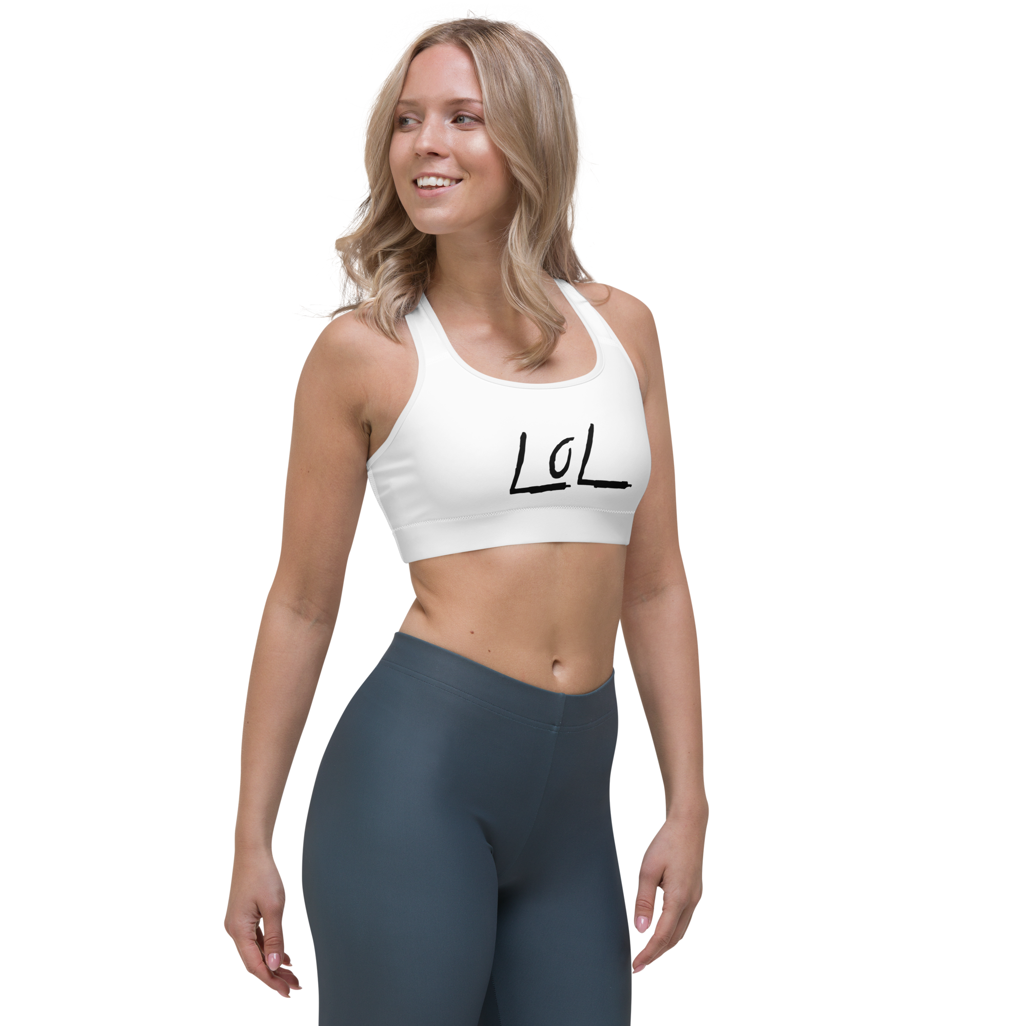 The LoL Sports Bra Vol. II (White)