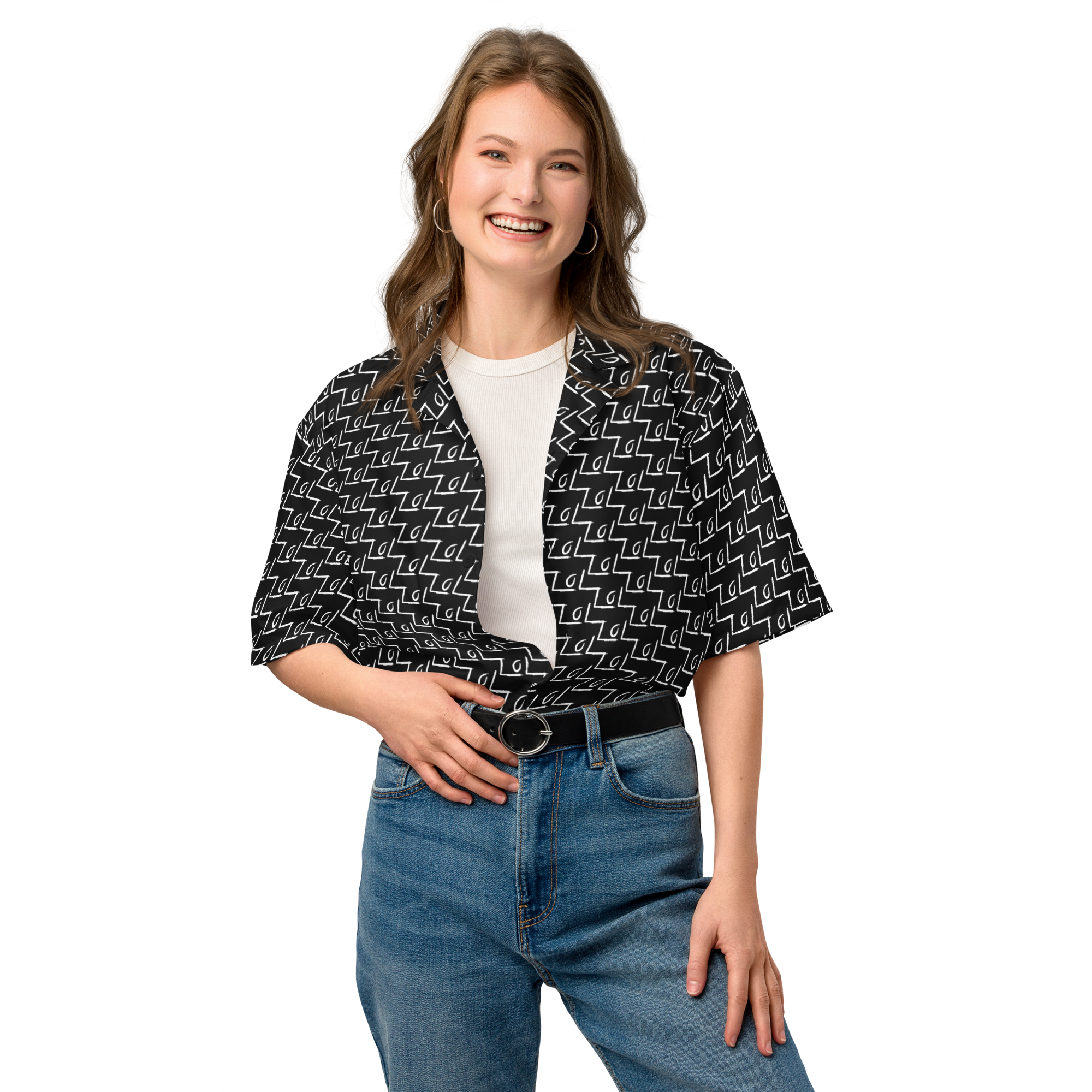 The LoL Button Shirt (Black)