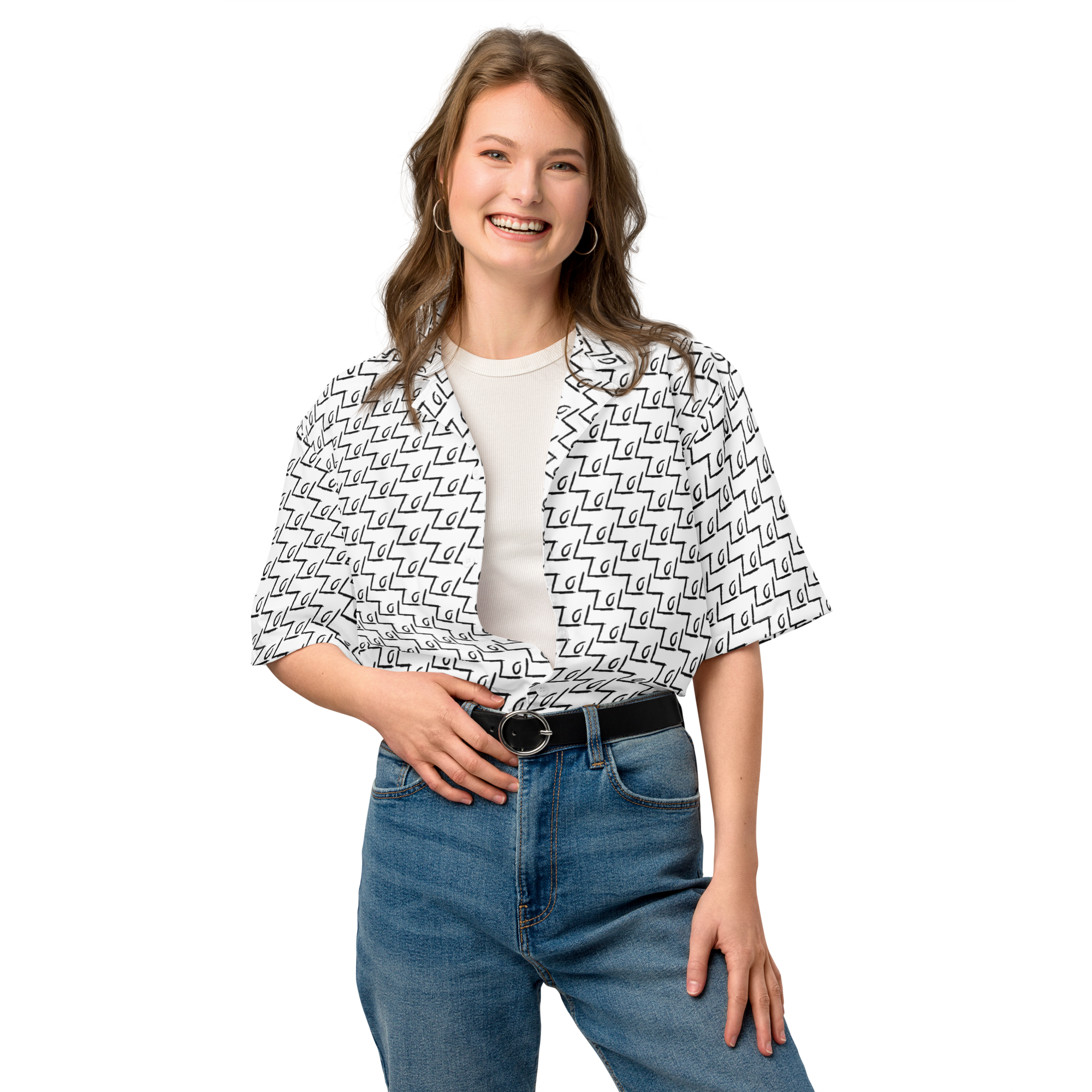 The LoL Button Shirt (White)