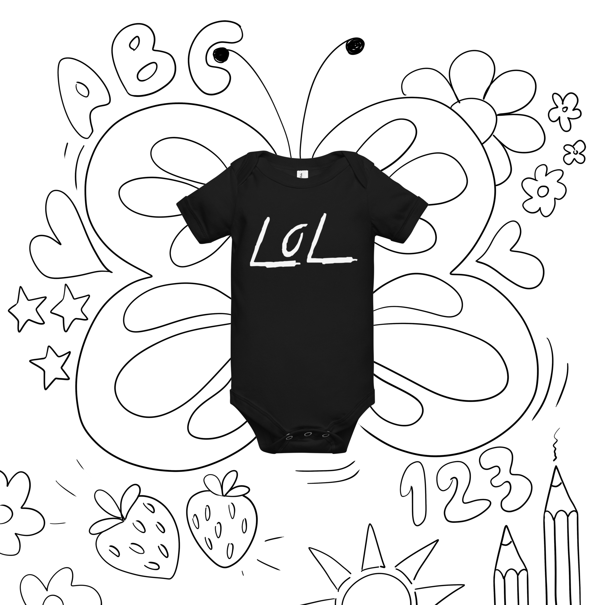 The LoL Baby Romper Vol. II (Black)