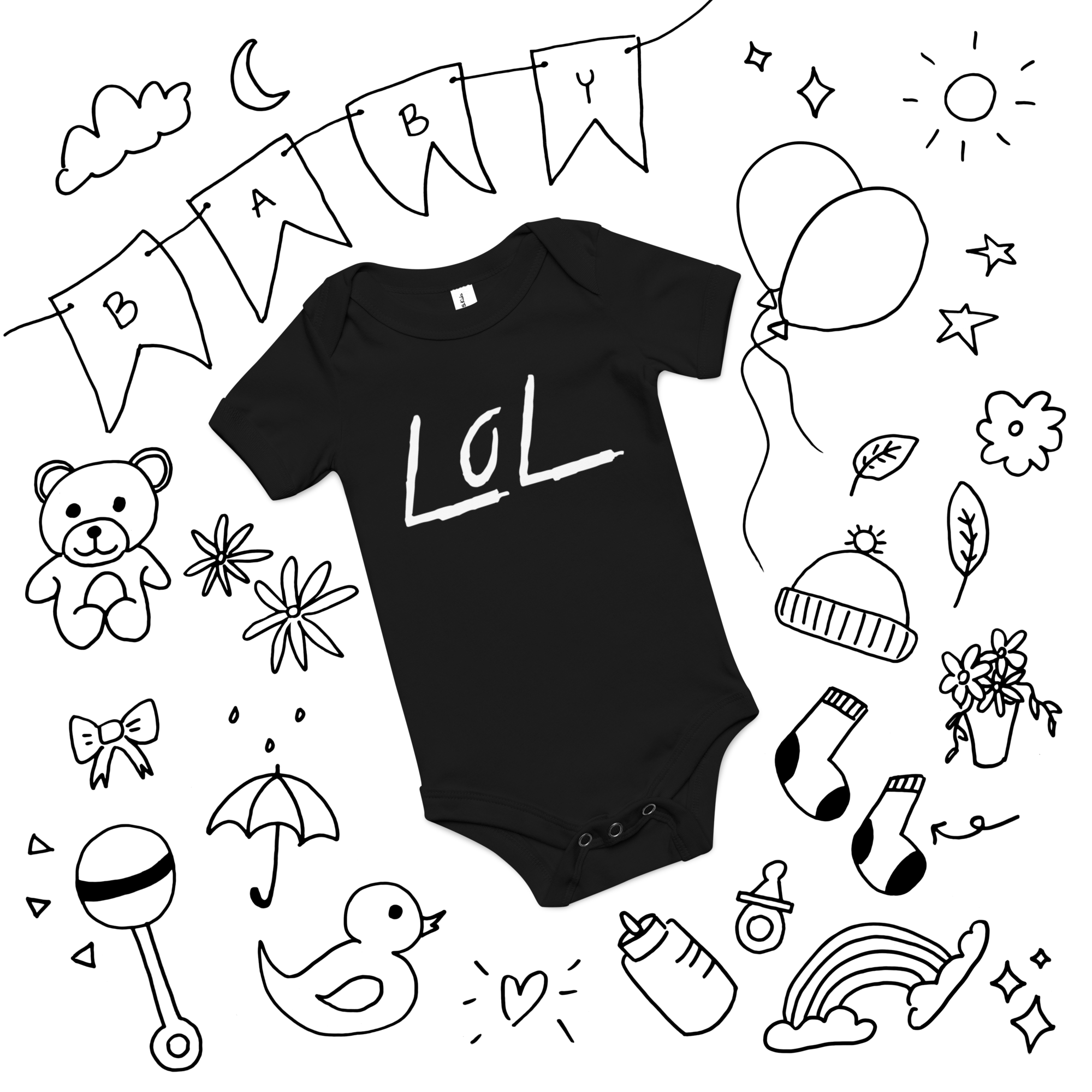 The LoL Baby Romper Vol. II (Black)