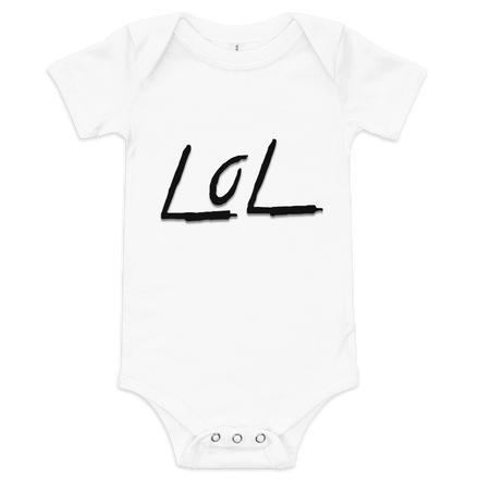 Unisex Clothing for Babies - The LoL Baby Romper Vol. II (White)