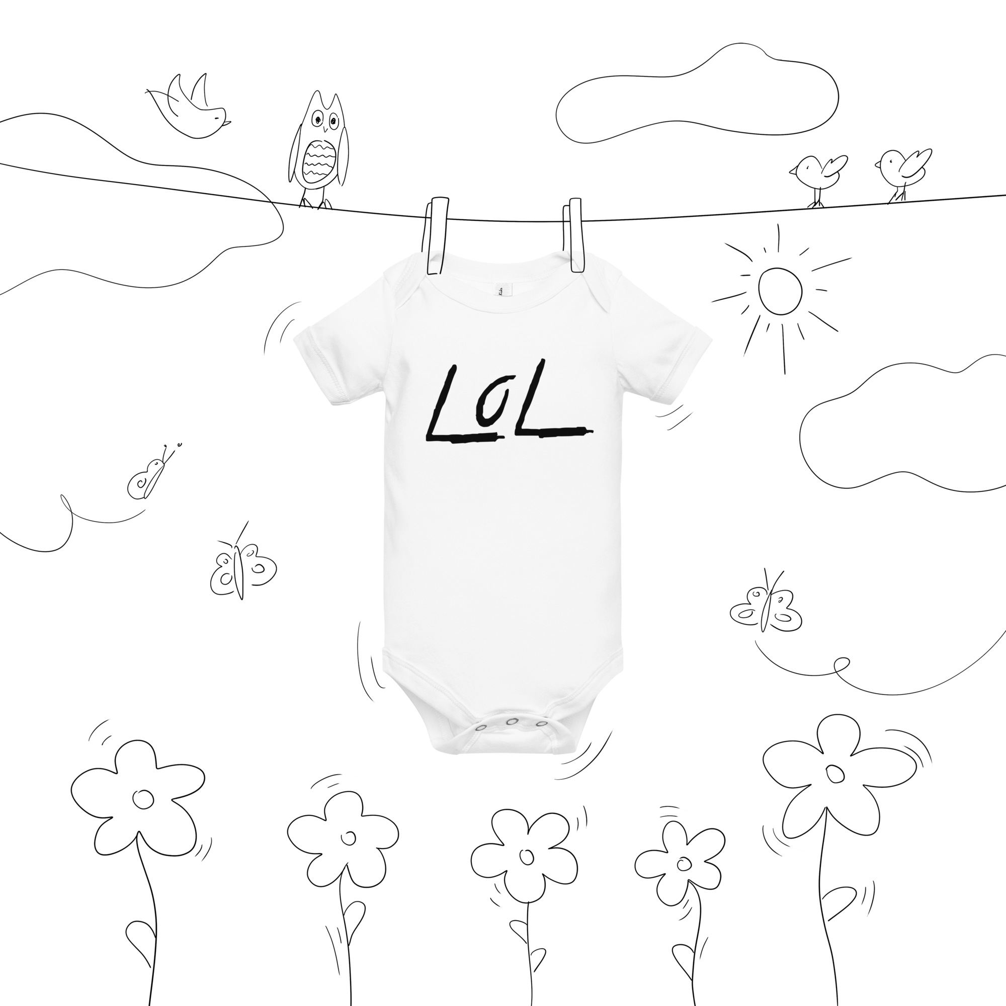 The LoL Baby Romper Vol. II (White)