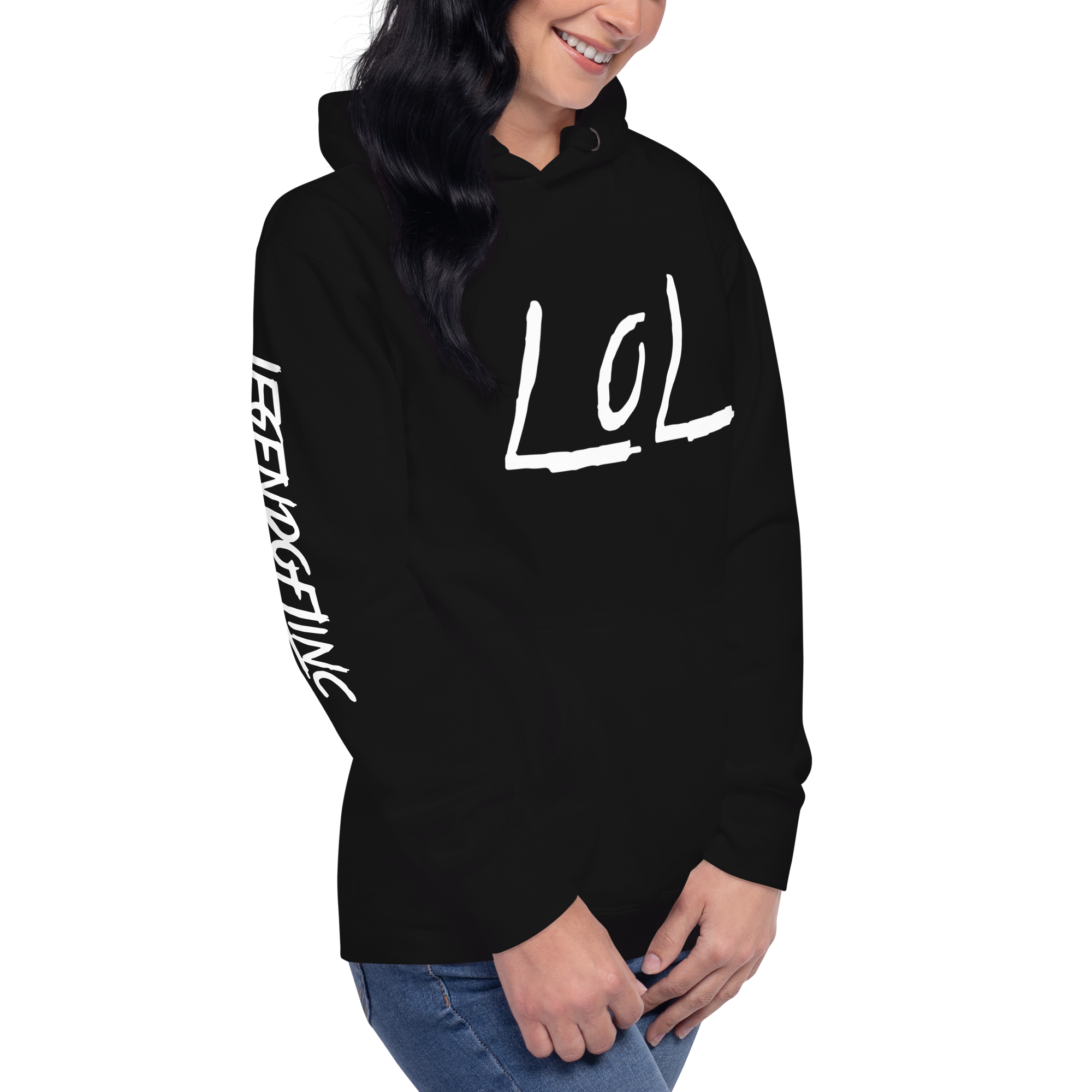 The Classic LoL Hoodie Vol. II (Black) – The Signature LegendofLinc Streetwear Essential