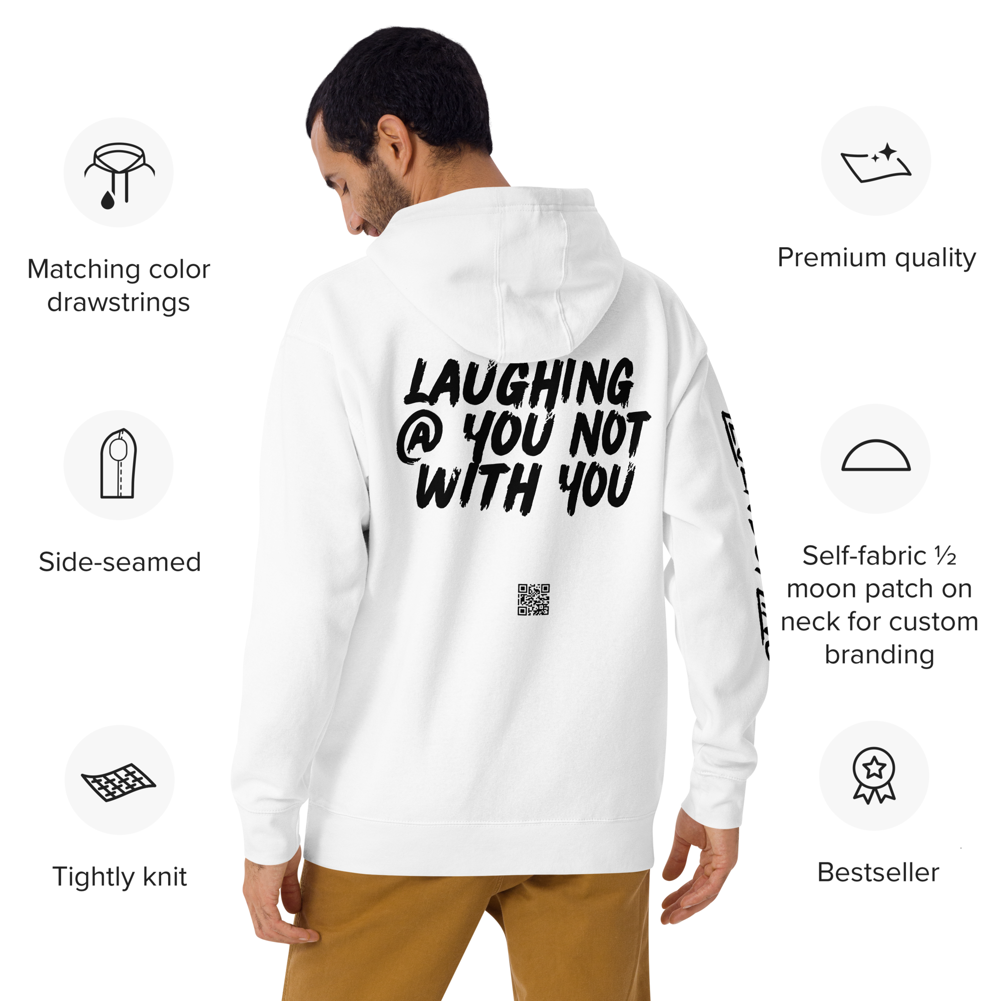 The Classic LoL Hoodie Vol. II (White) – The Signature LegendofLinc Streetwear Essential