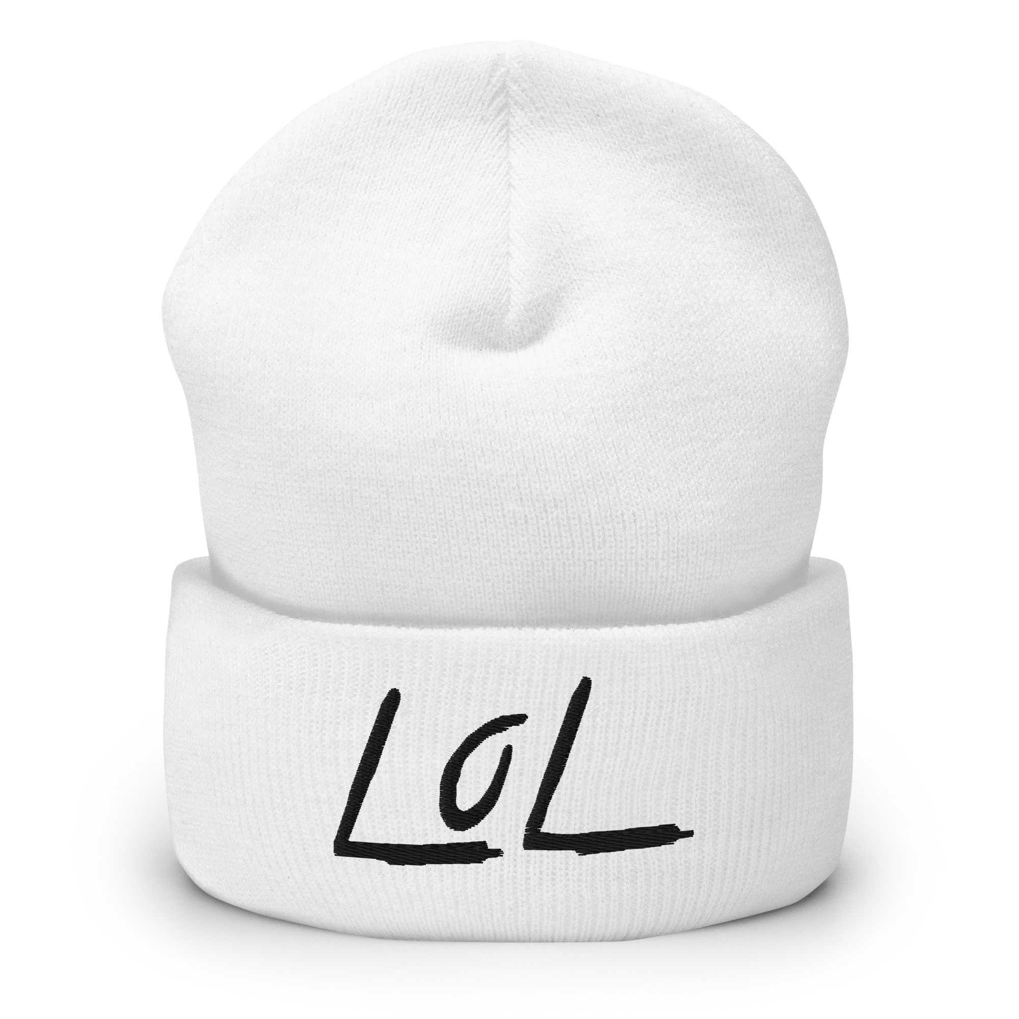 The LoL Beanie (Wht/Blk)