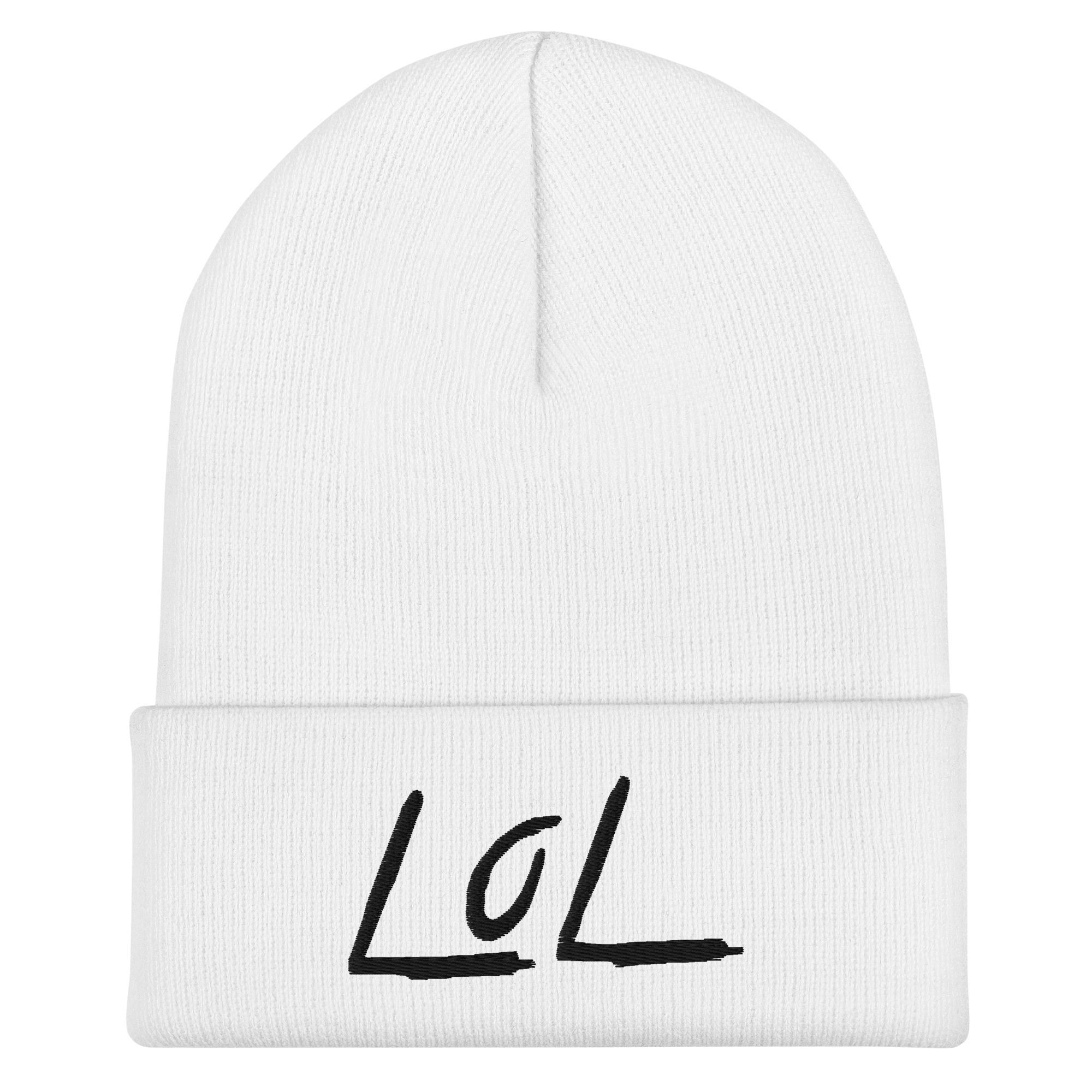 The LoL Beanie (Wht/Blk)