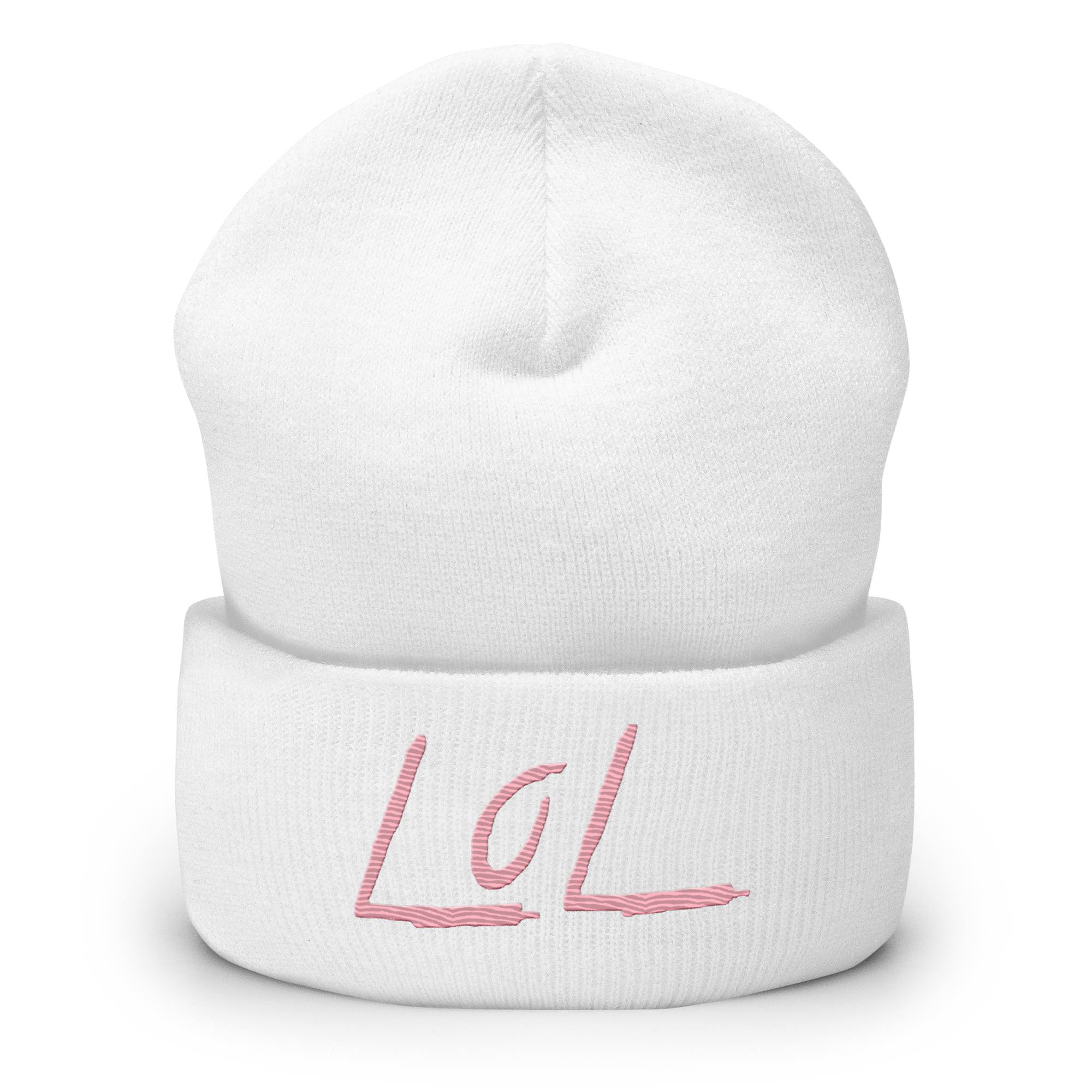 The LoL Beanie (Wht/Pink)