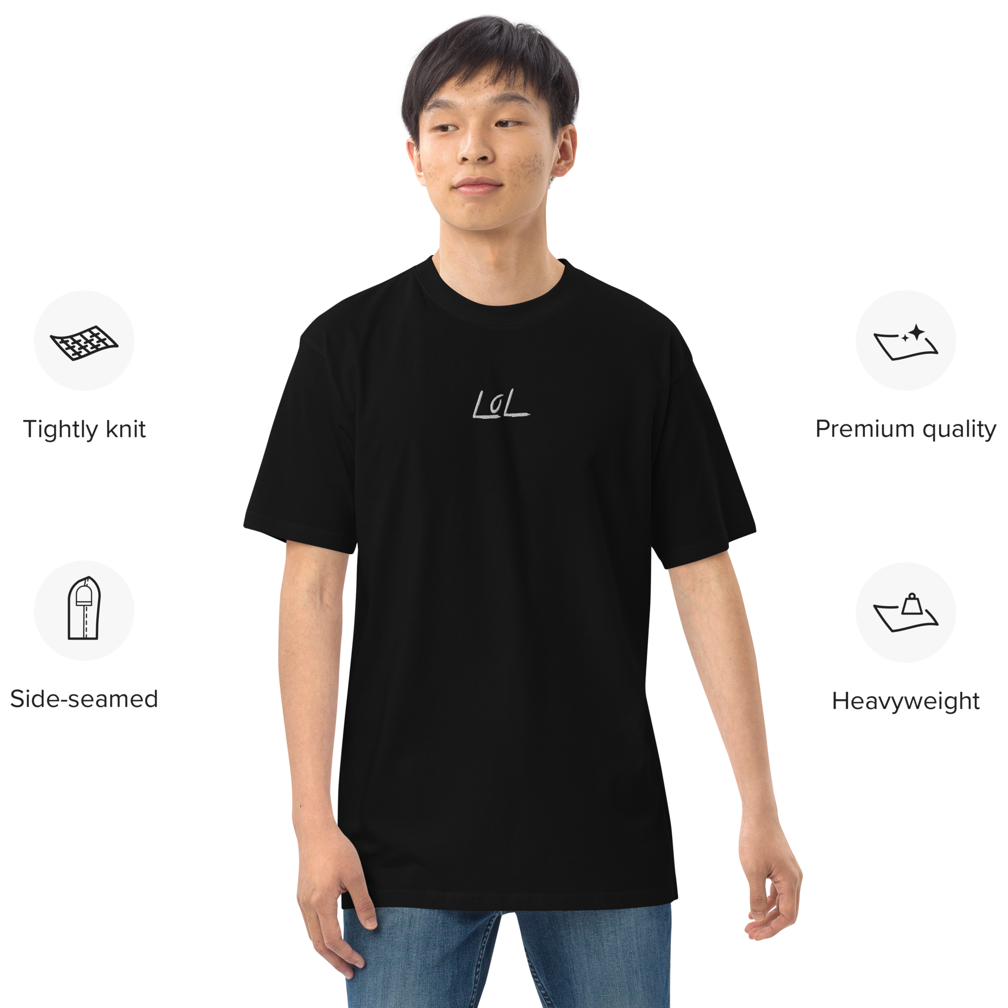 The Essential LoL T-Shirt Vol. IV (Black) – LegendofLinc Premium Streetwear Tee