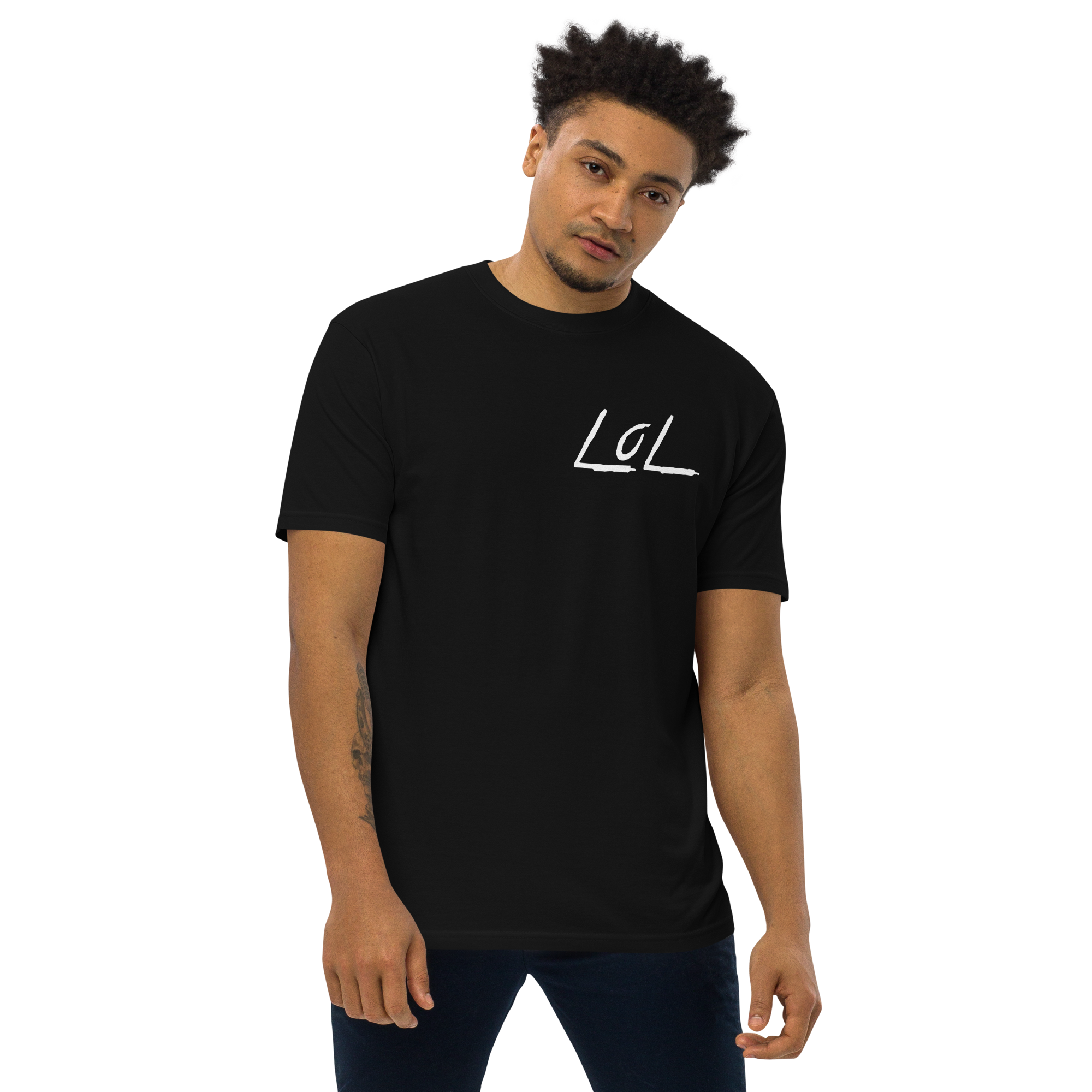 The Classic LoL T-Shirt Vol. I (Black) - LegendofLinc Streetwear Essential