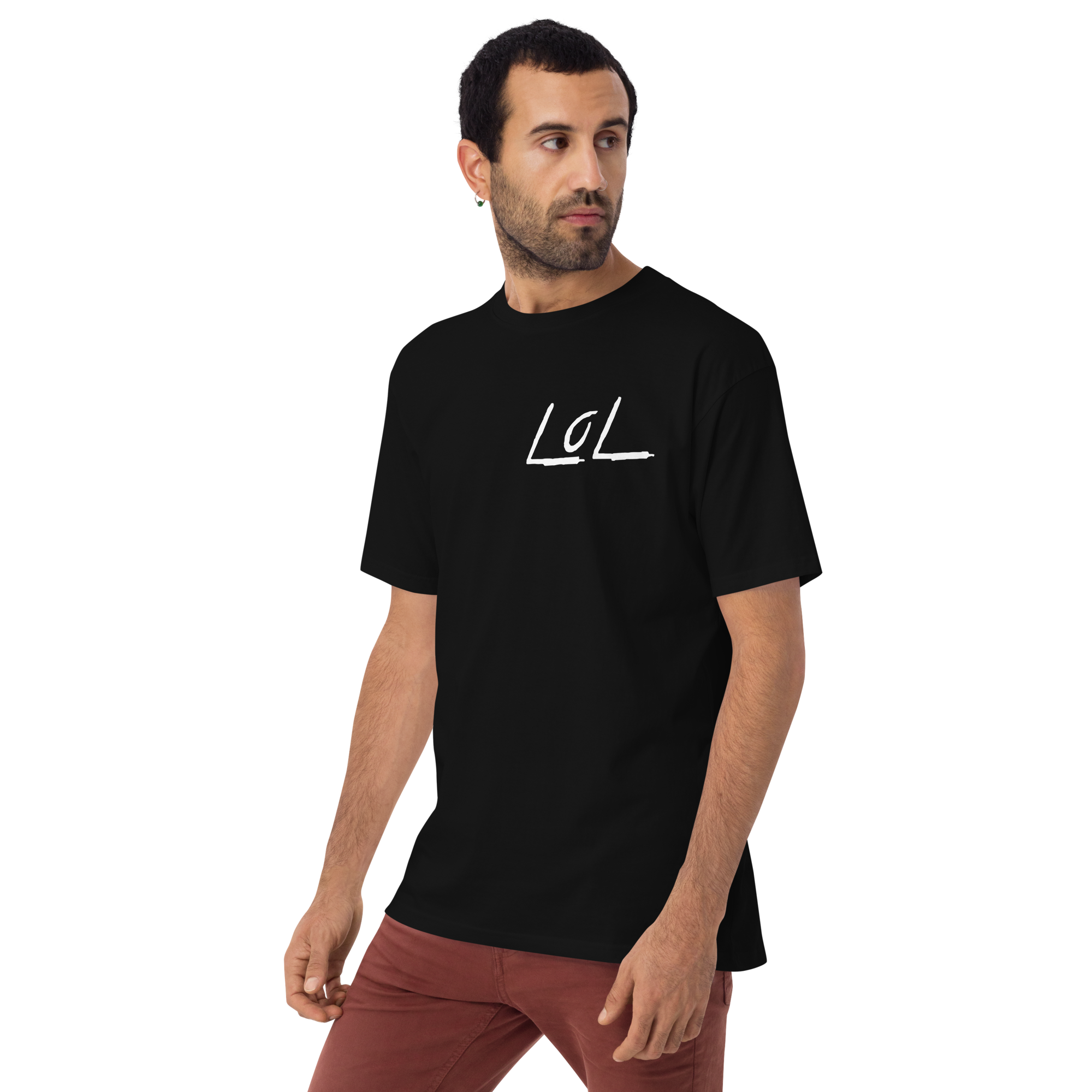 The Classic LoL T-Shirt Vol. I (Black) - LegendofLinc Streetwear Essential