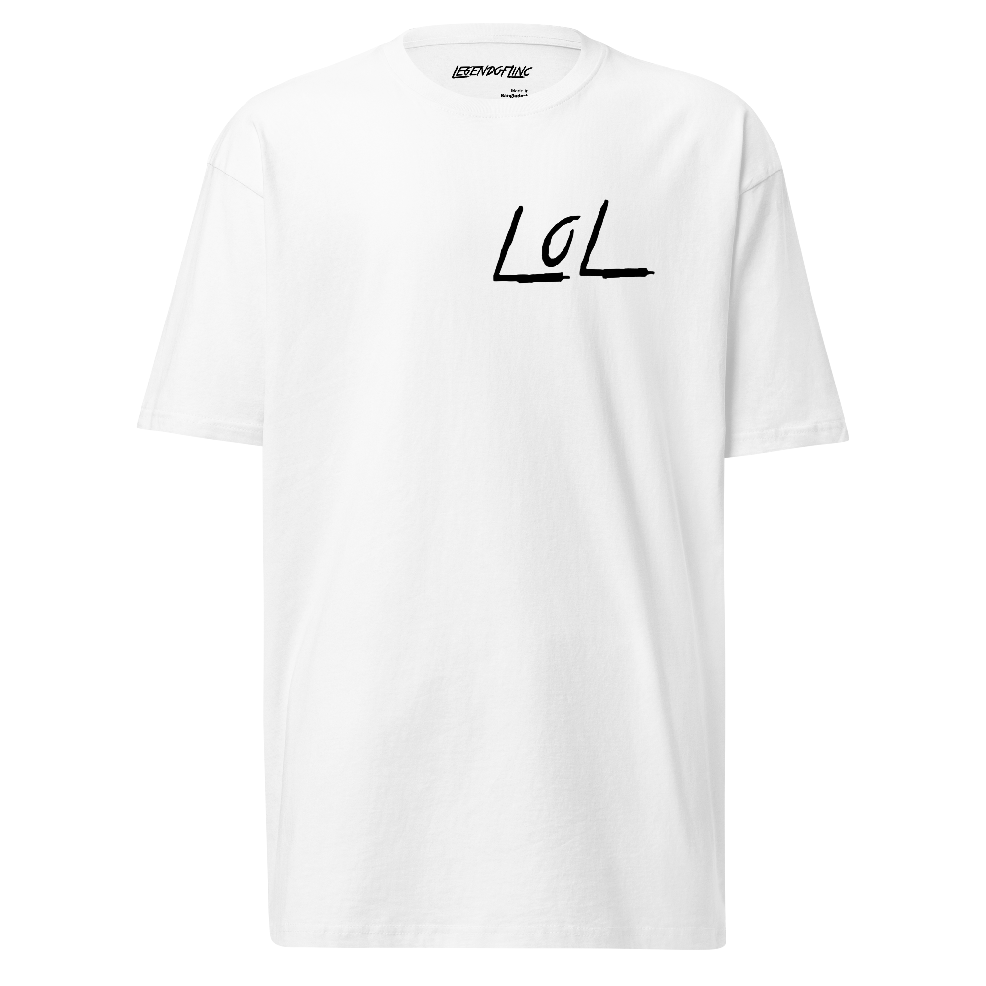 The Classic LoL T-Shirt Vol. I (White) - The Official LegendofLinc Store