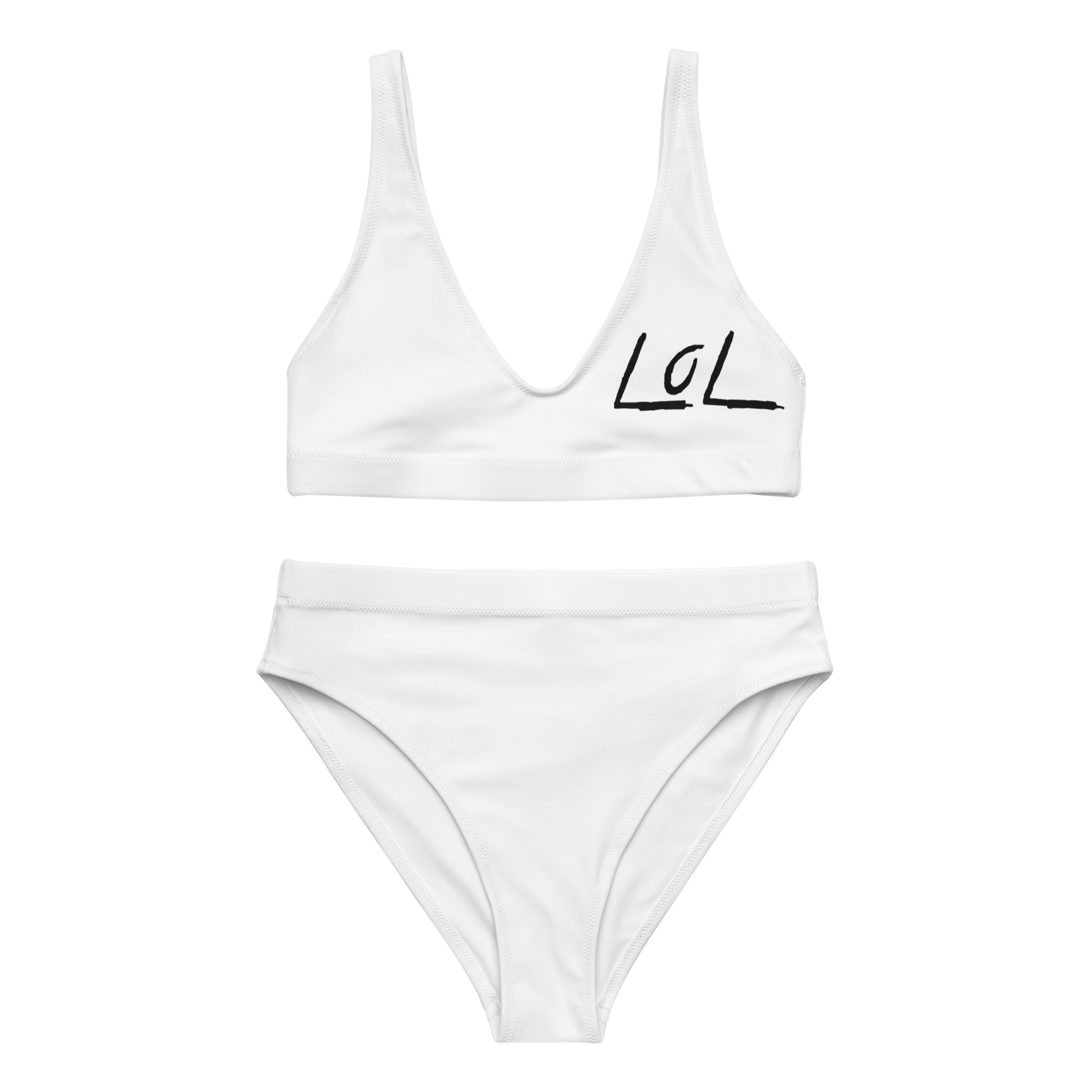 Women's Bikini - The LoL Bikini Vol. II (White) - Comfortable and Stylish Swimwear for Women