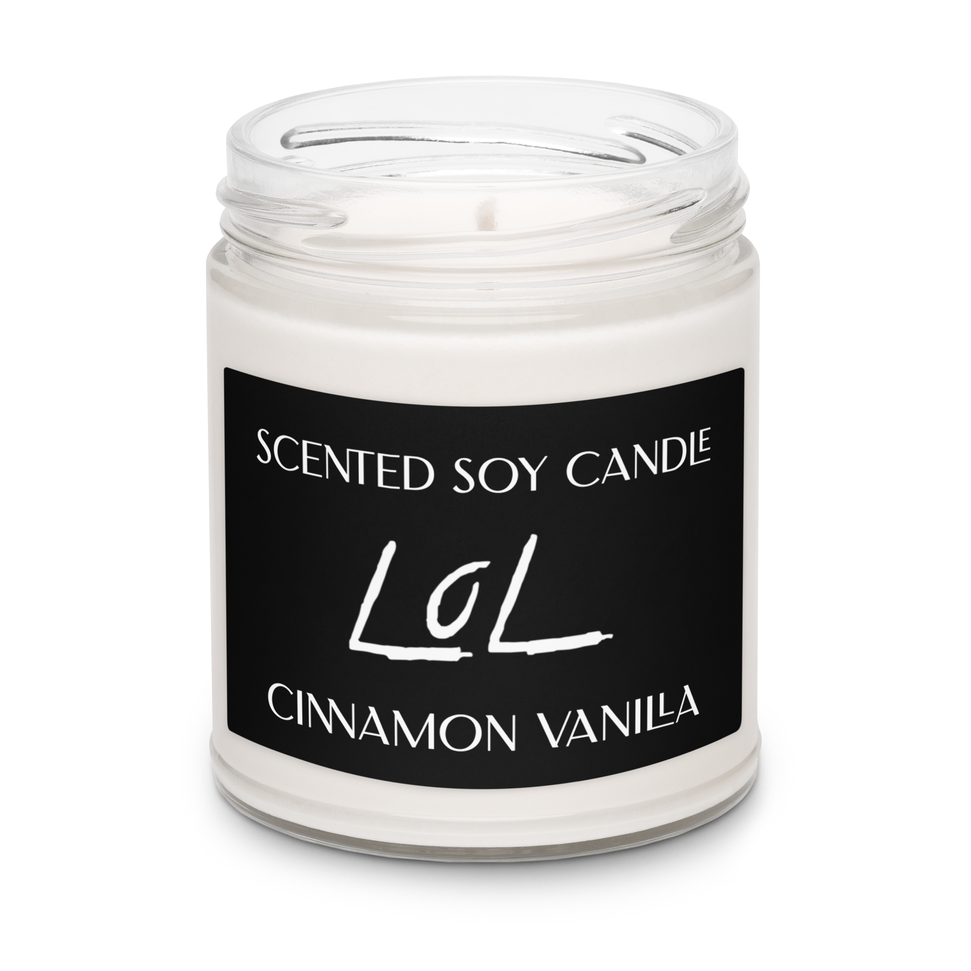 The LoL Candle – Minimal, Matte, and Made for Your Daily Thoughts