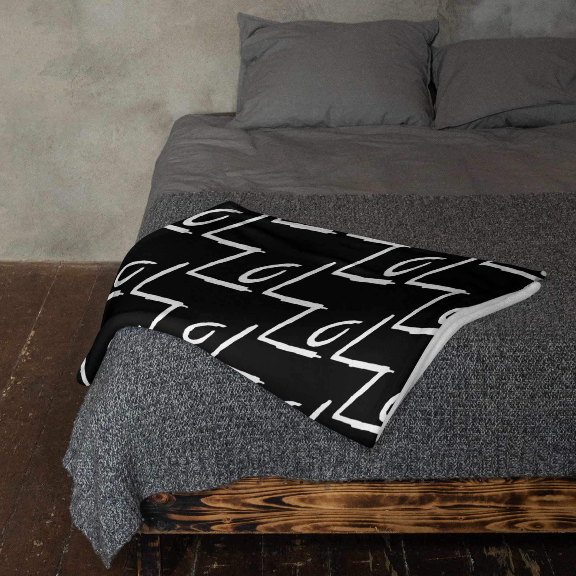 The LoL Blanket (Black)