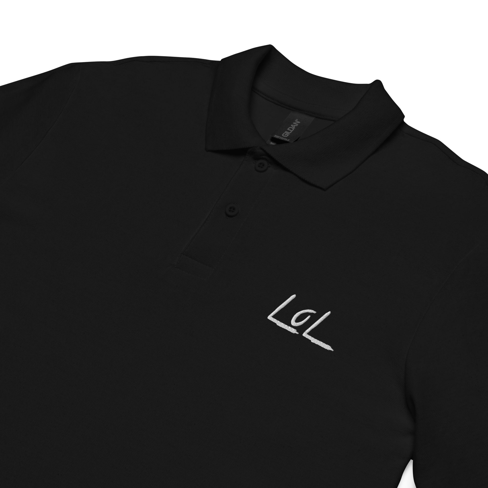 The LoL Polo Vol. IV (Black) – Elevated Streetwear from the LegendofLinc Collection