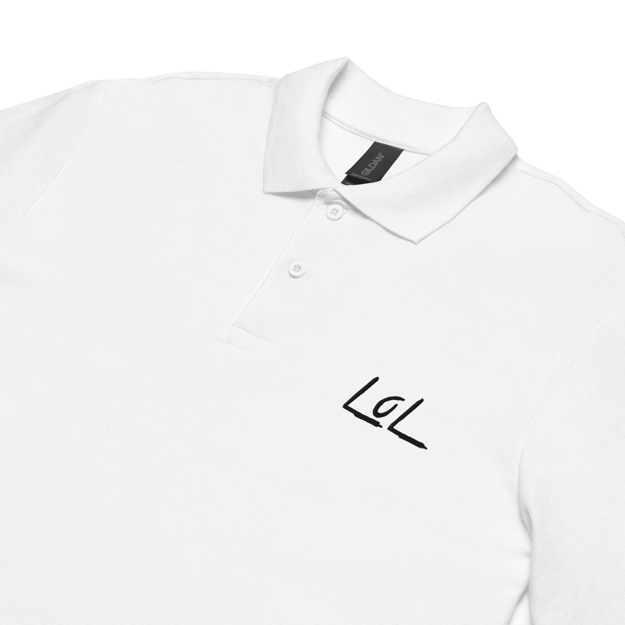 The LoL Polo Vol. IV (White) – Elevated Streetwear from the LegendofLinc Collection