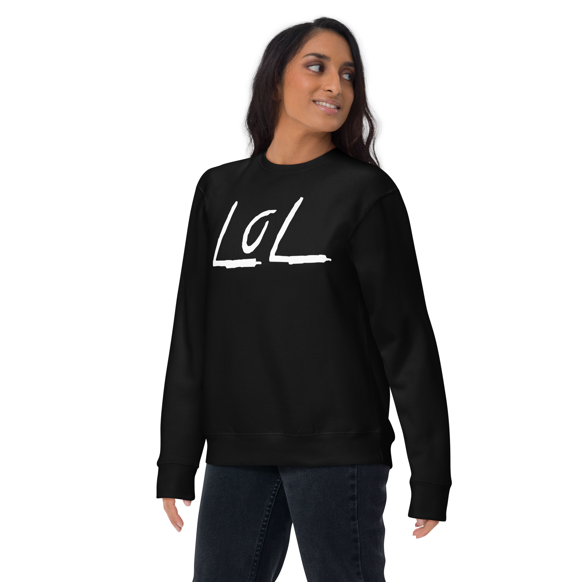The LoL Sweater Vol. IV (Black) - LegendofLinc Streetwear Crewneck
