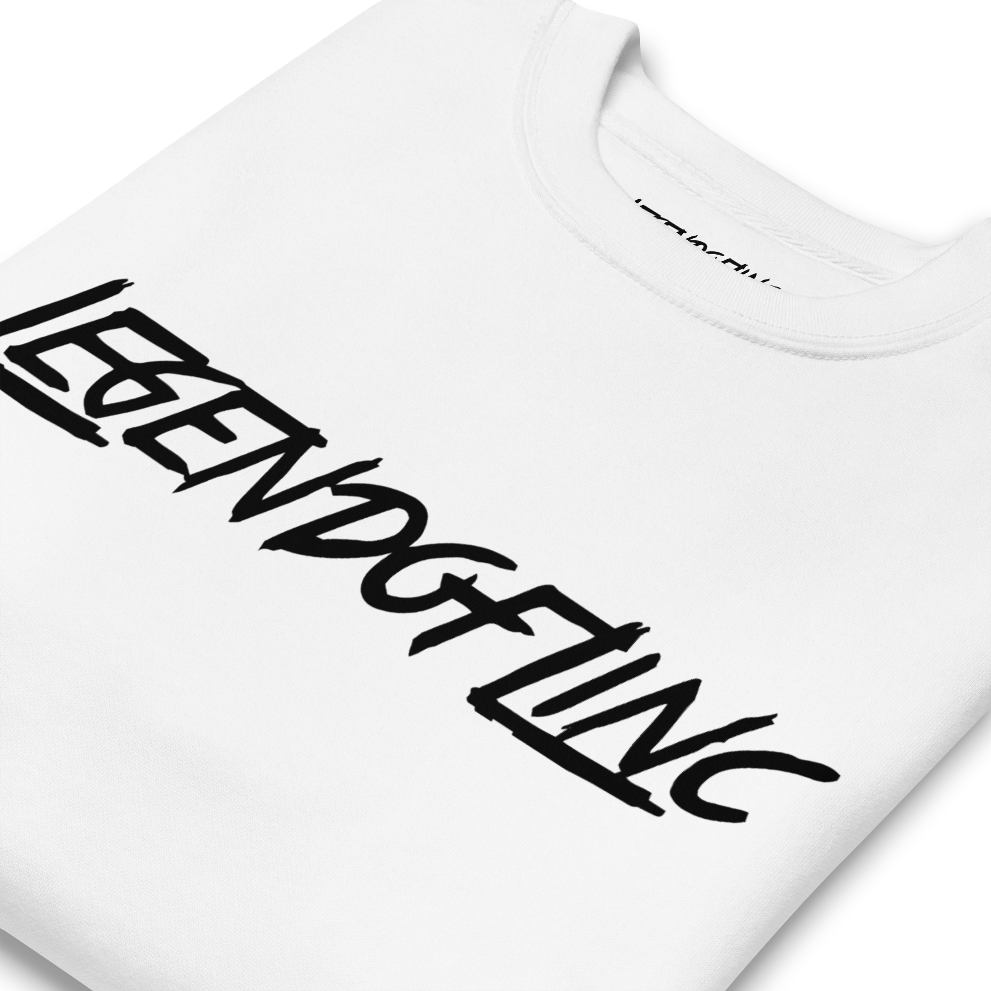 The LegendofLinc Sweater Vol. IV (White) - Premium Streetwear Crewneck Sweatshirt