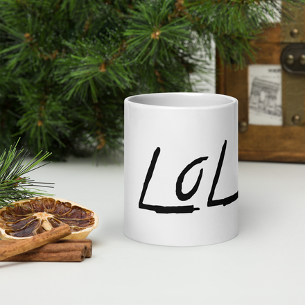 The 20 oz. LoL Coffee Mug (White)